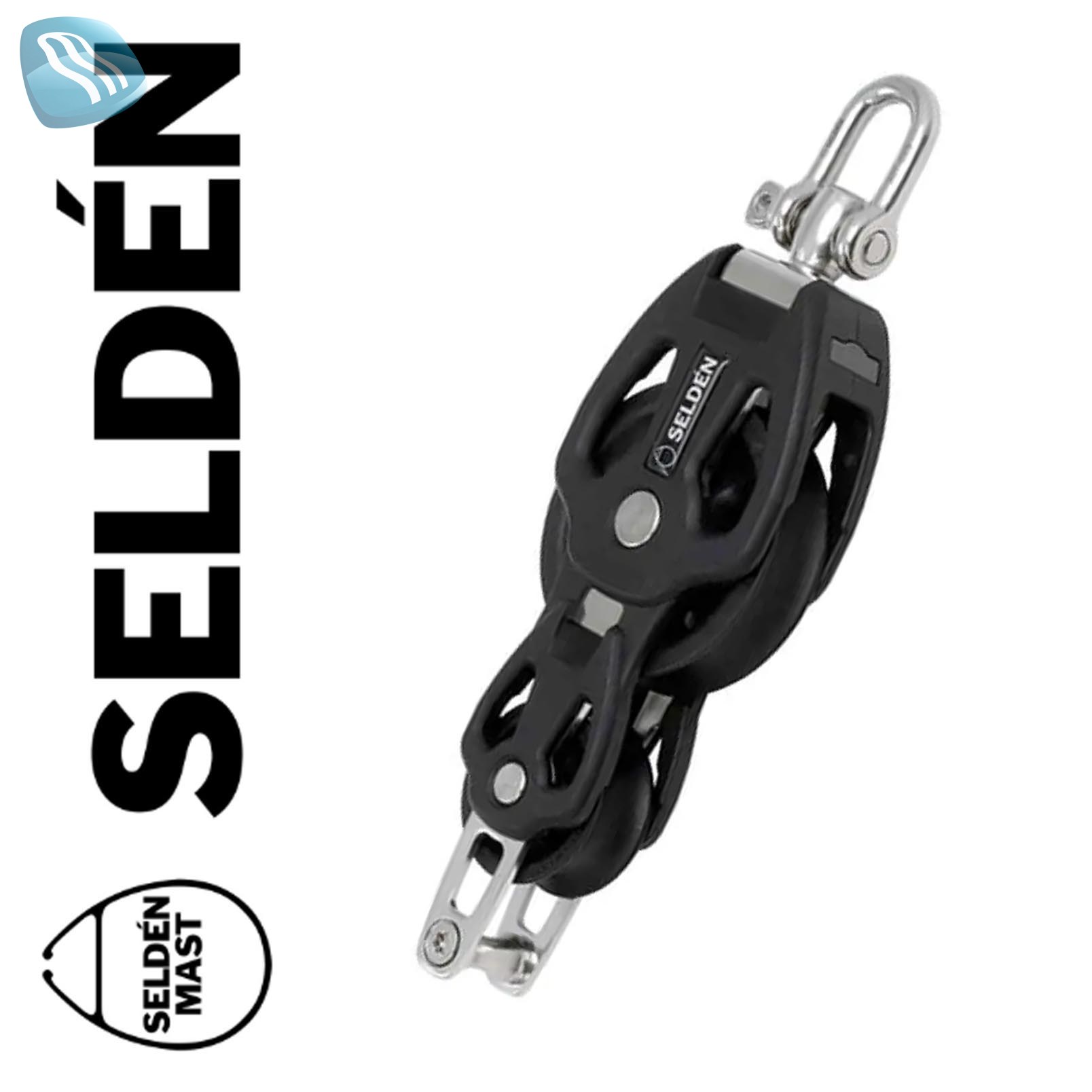 Selden Plain Bearing Block PBB Single Swivel Fiddle & Becket